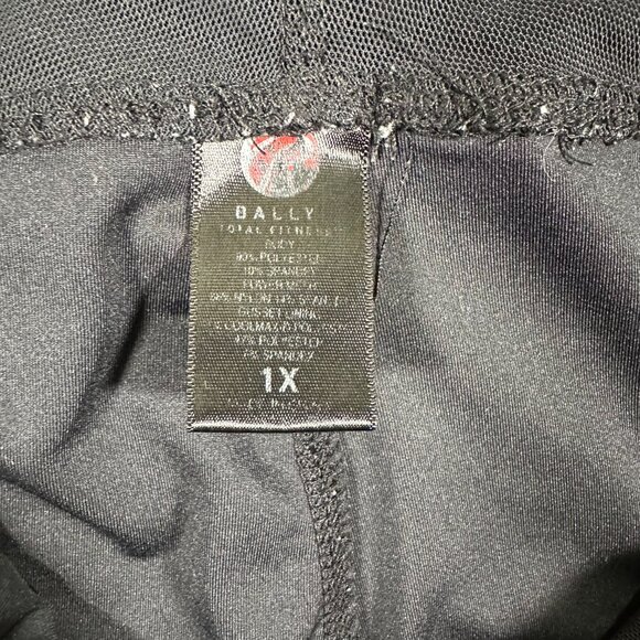 Bally Total Fitness Womens High Rise Tummy Control Bootleg Pant Size 1X - Picture 7 of 11
